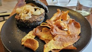 Hamburguesas de setas at NH Bariloche Edelweiss in San Carlos De Bariloche