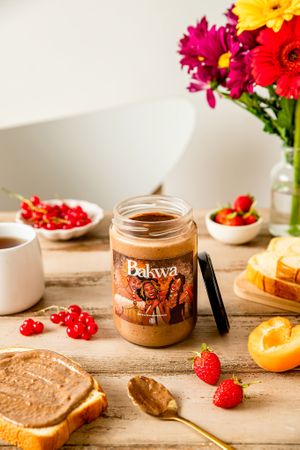 Hazelnuts and praliné spread at Végéta'Ly in Tourcoing