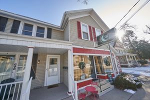 front of cafe  at Moon Water Cafe in Appleton