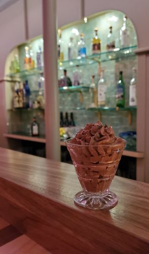 Chocolate mousse 🤤 (sans dulce de leche) at Cantina Calafia in Portland