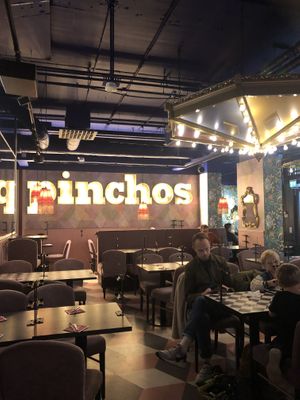Inside   at Pinchos in Sundbyberg