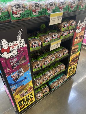 Huge Dave’s Killer Bread Display (Central Valley, CA) #Veganuary at Dave's Killer Bread in Milwaukie