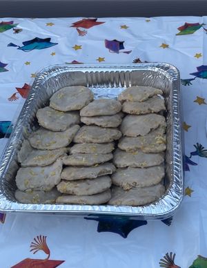 Lemon cookies   at Verdi in Montreal