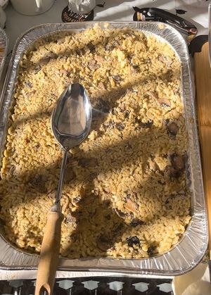 Mushroom risotto   at Verdi in Montreal