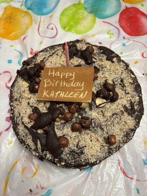 Nutella cake   at Verdi in Montreal