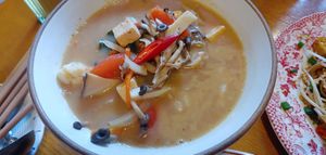 Tom yum at Camel's Kitchen 카멜스키친 in Seoul