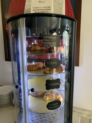 Veganes Croissant  at Bar Cagliari in Castelsardo