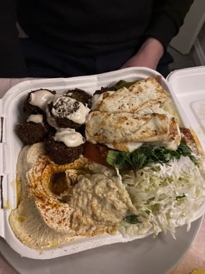 Tellergericht at Aroma Vegetarian & More in Frankfurt