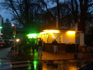 Aroma after dark at Aroma Vegetarian & More in Frankfurt