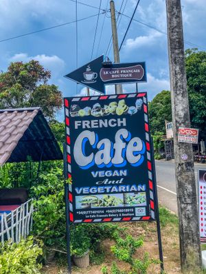   at Le Cafe Francais Bakery & Boutique in Unawatuna