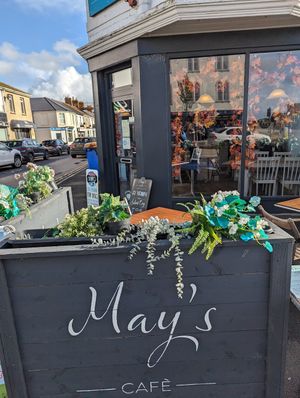  at May's Cafè in Burnham-on-sea