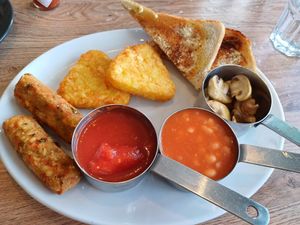 All items are vegan at May's Cafè in Burnham-on-sea