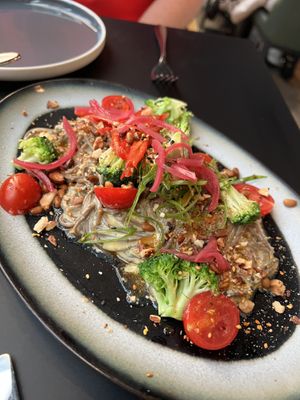 Asian salad main  at Friedas Bar & Kitchen in Frankfurt