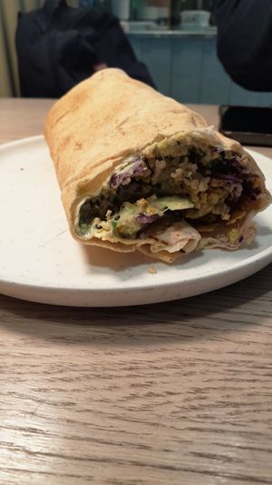 Mexican wrap at OSL - Lett in Gardermoen