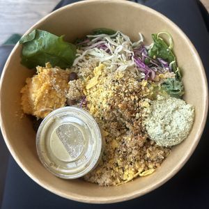 Vegan Mexican bowl  at OSL - Lett in Gardermoen