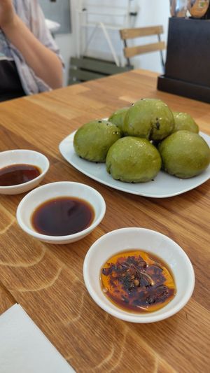 Vegan dumplings at Da Mai in Cologne