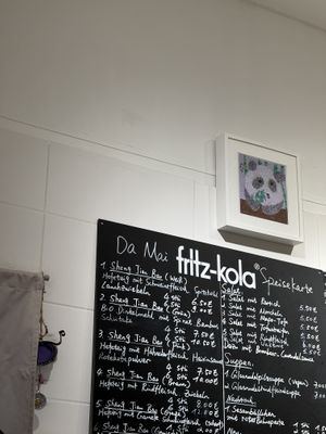 Menu (inside).  at Da Mai in Cologne