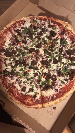 Impossible tandoor #Veganuary at Apna Pizza in Rockville