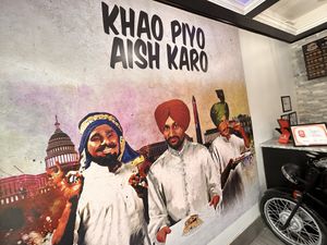   at Apna Pizza in Rockville