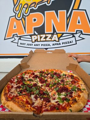  at Apna Pizza in Rockville