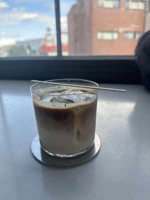 Iced Oat Latte  at Plenum in Gdansk