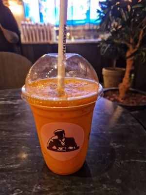 Herb Tonic juice at Joe & the Juice - Hovedbanegården in Copenhagen