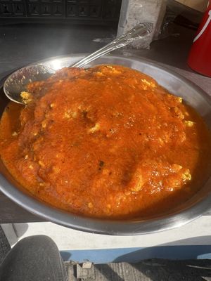 Revuelto de tofu  at BasiVeg Antojitas in Mexico City