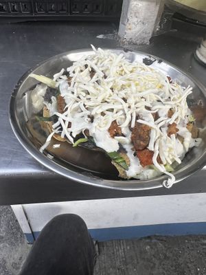 Tostada de picadillo   at BasiVeg Antojitas in Mexico City