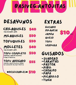   at BasiVeg Antojitas in Mexico City