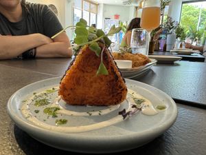 Onigari (a must!)  at HAAM - Caribbean Plant Cuisine in Brooklyn