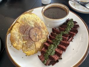 Steak!  at HAAM - Caribbean Plant Cuisine in Brooklyn