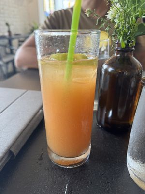 Tamarind fresh juice   at HAAM - Caribbean Plant Cuisine in Brooklyn