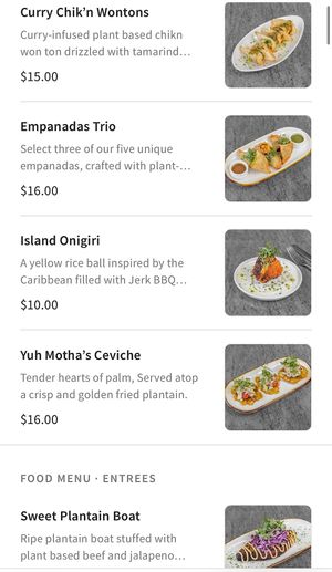   at HAAM - Caribbean Plant Cuisine in Brooklyn