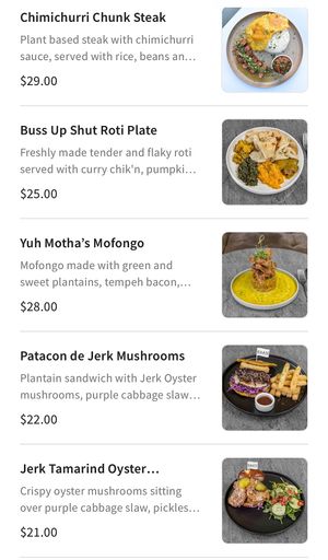   at HAAM - Caribbean Plant Cuisine in Brooklyn