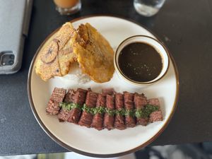 Chimichurri Steak   at HAAM - Caribbean Plant Cuisine in Brooklyn