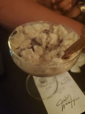 Rice Pudding at HAAM - Caribbean Plant Cuisine in Brooklyn