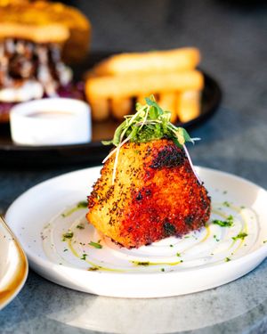  Island Onigiri at HAAM - Caribbean Plant Cuisine in Brooklyn