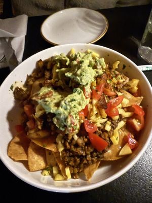 Nachos  at HAAM - Caribbean Plant Cuisine in Brooklyn