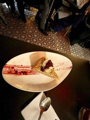 Cassava pone  at HAAM - Caribbean Plant Cuisine in Brooklyn