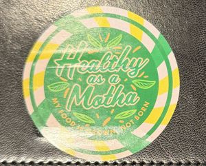 My food is grown, not born.   at HAAM - Caribbean Plant Cuisine in Brooklyn