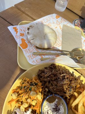 Extra pitta  at Lebanese Bites - Had Rin in Koh Phangan