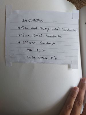 Menu at Conflict Zone Bar & Resto in 