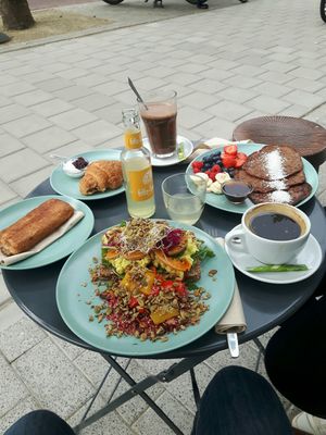 Breakfast Time at Bataat in Amsterdam