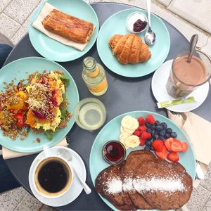 our festive brunch 😋 at Bataat in Amsterdam