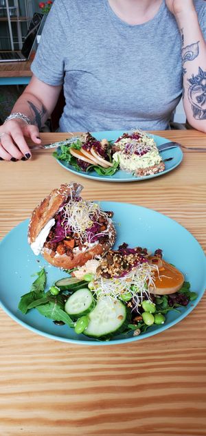 The best `cream` ever at Bataat in Amsterdam