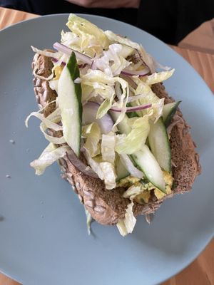 Egg salad  at Bataat in Amsterdam