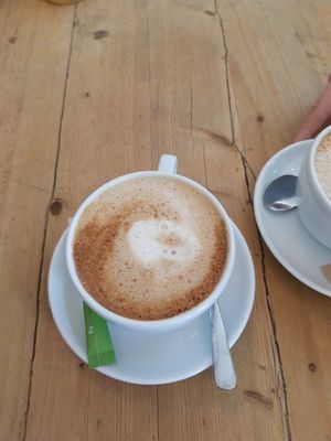 Cappuccino at Bataat in Amsterdam