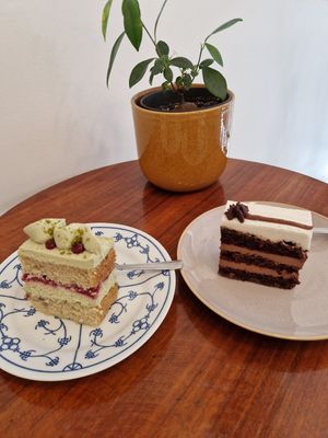 Pistazie-Beere und Schoki at Mansfield Park in Berlin