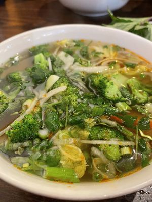 Best vegetarian pho I’ve had :’)   at ViVi Pho Arapahoe in Englewood