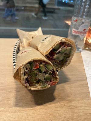Falafel wrap   at FLFL - Centraal in Utrecht